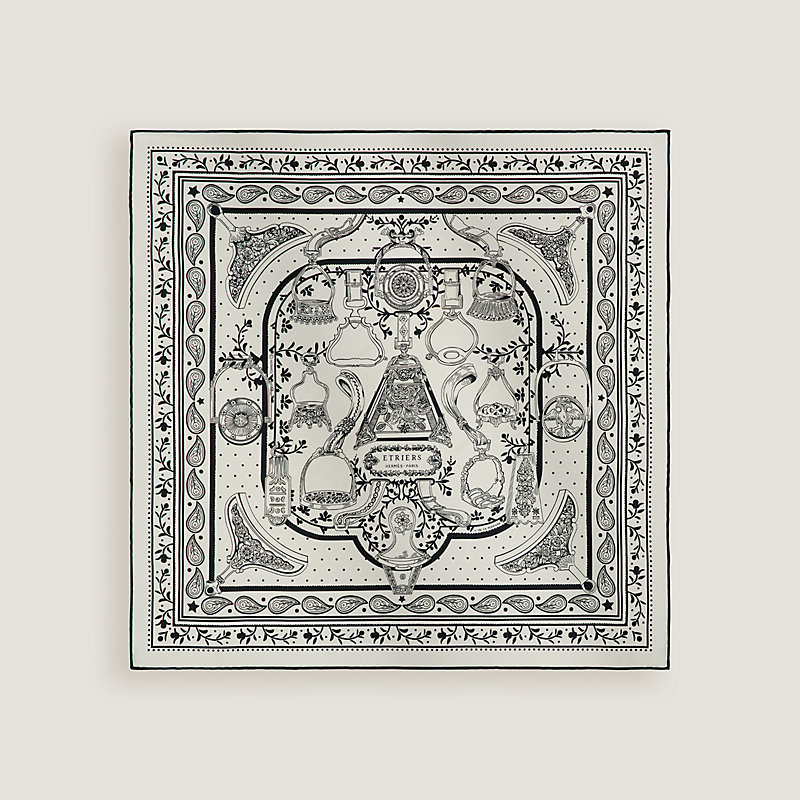 Etriers Remix bandana 55 | Hermès USA